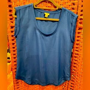 J Crew Silk Shell, Size 2